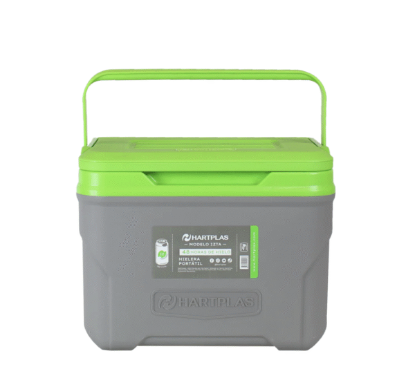 HIELERA IZTA 9 QT VERDE/GRIS