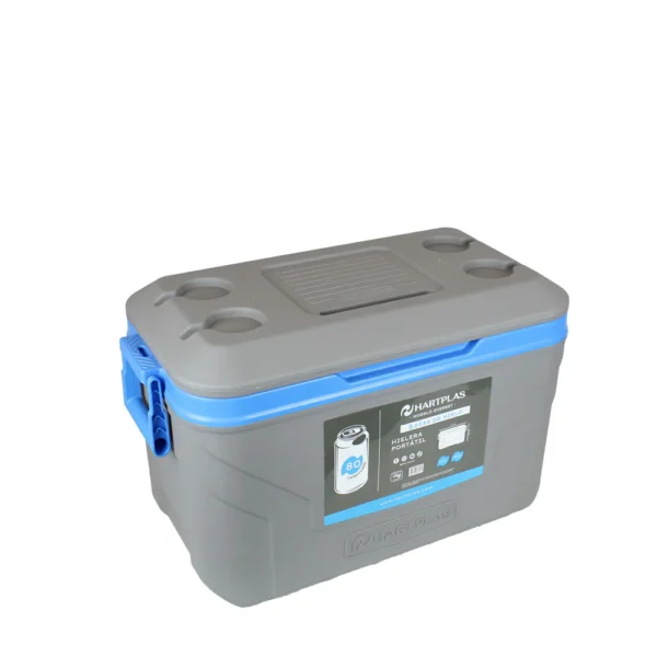 HIELERA EVEREST 52 QT AZUL/GRIS