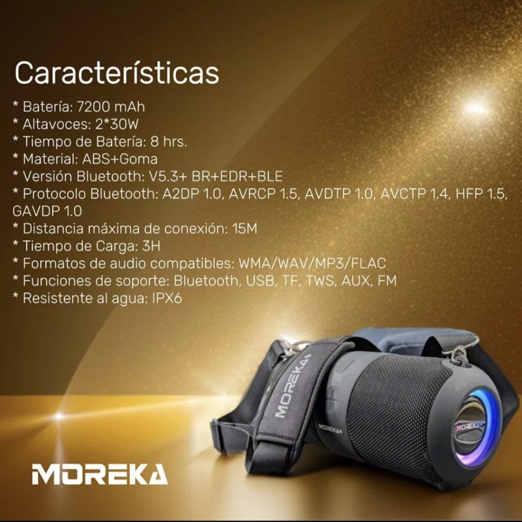 Bocina Bluetooth resistente al agua, foto 3