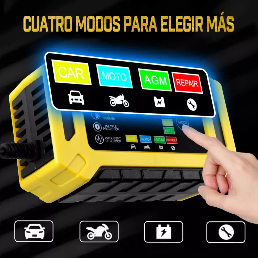 12V Cargador Rápido Inteligente, foto 4