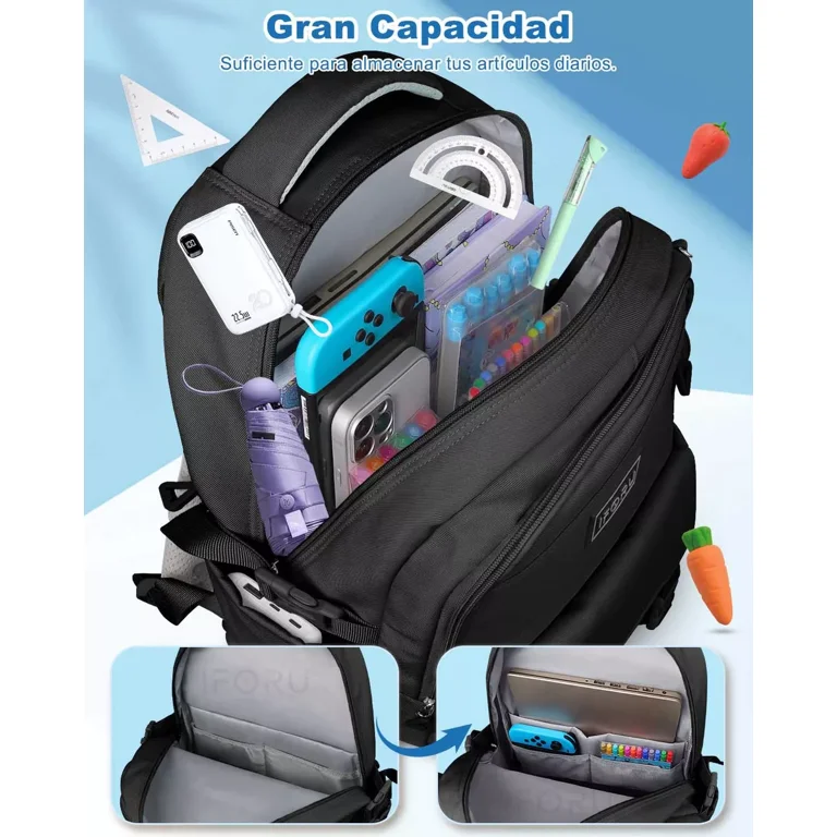 MOCHILA ESCOLAR VIAJE PREMIUM - Imagen 3
