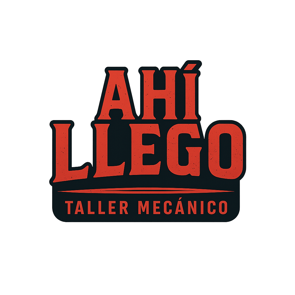 Ahí Llego Logo