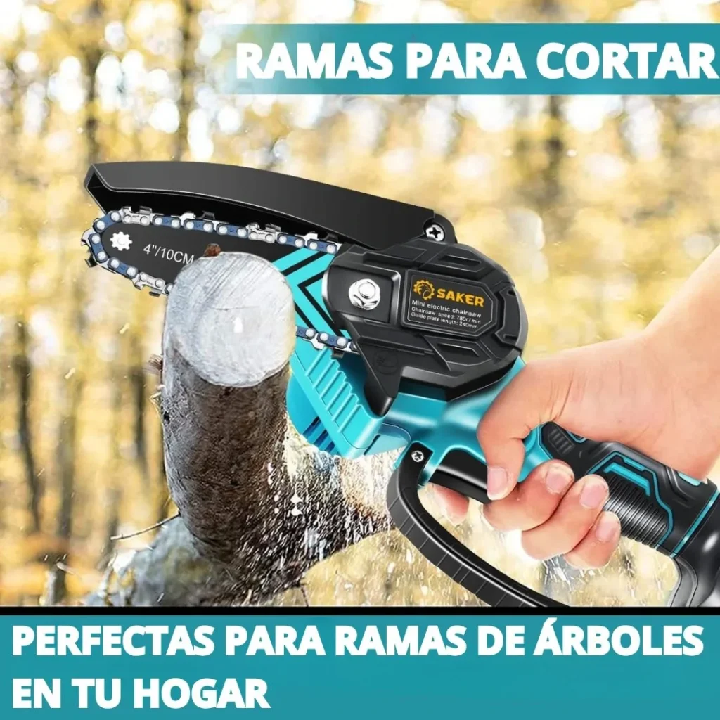 🌲 MINI MOTOSIERRA PORTÁTIL MULTIPROPÓSITO® 🔋⚡, foto 7