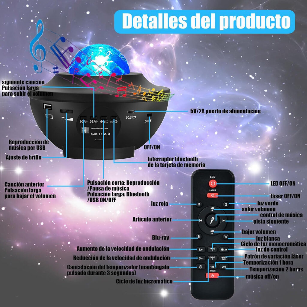 Galaxy Dream Projector, foto 3